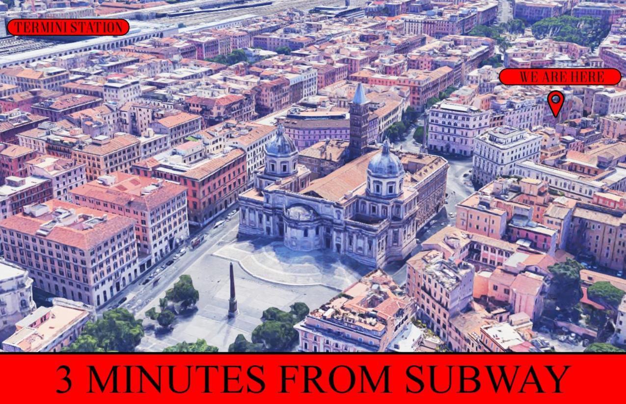 Free Breakfast - Big Apartment In The Heart Of Roma Exterior foto